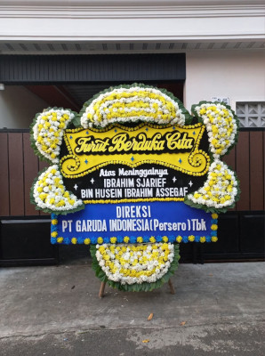 Papan Bunga Duka di Batang Toru